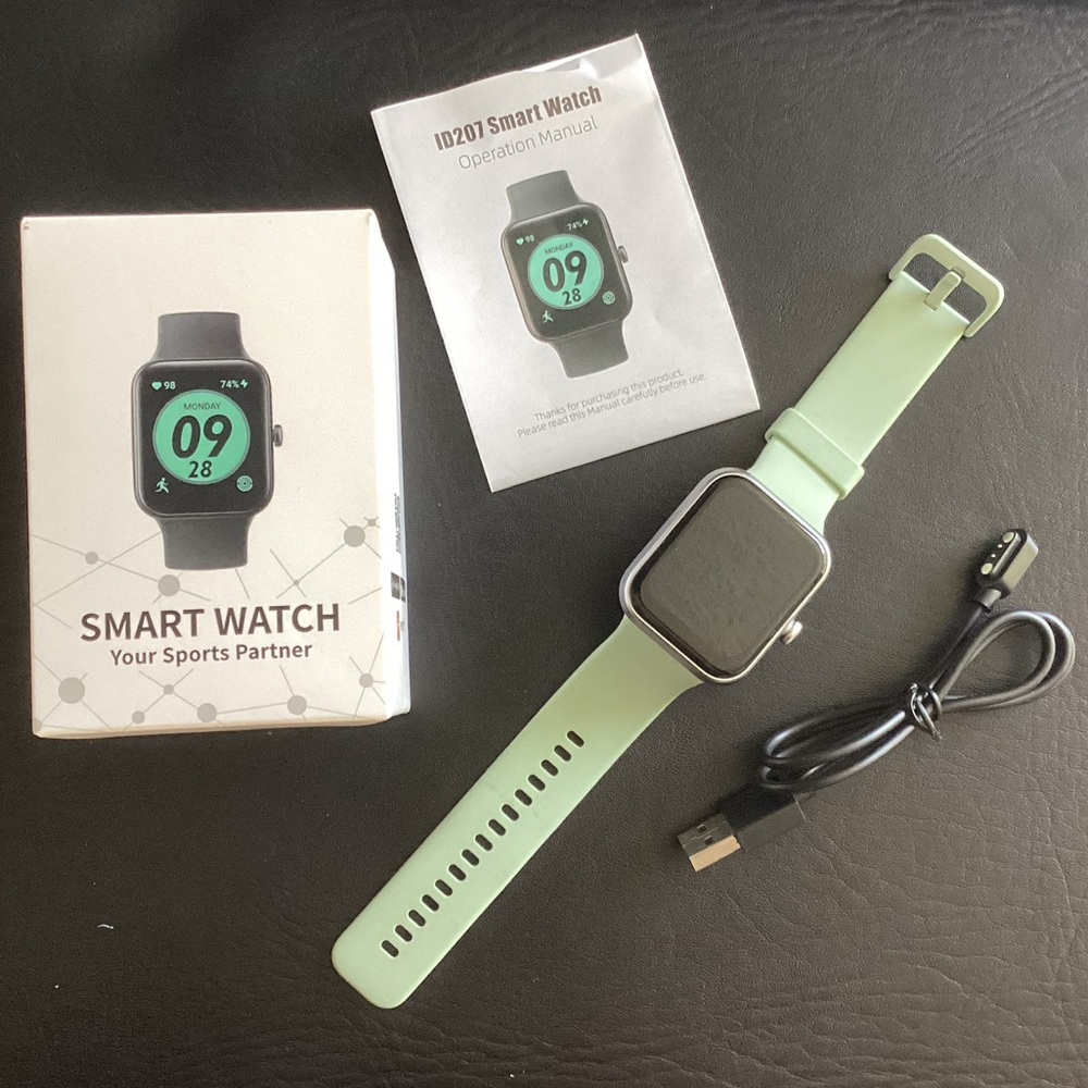 Green Smart Watch